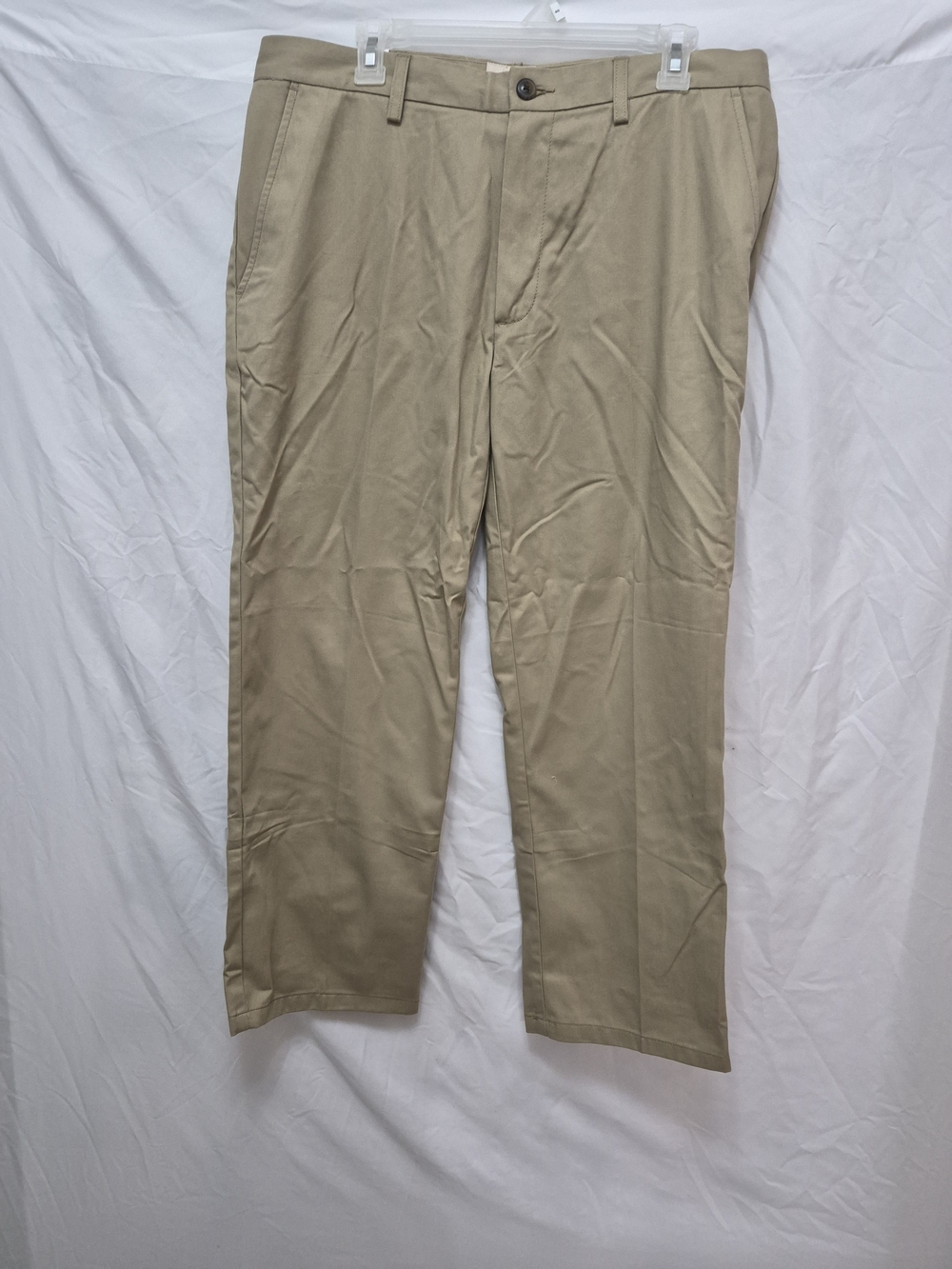 St. John's Bay Men's Khaki Chinos - Light Tan - Picture 1 of 4